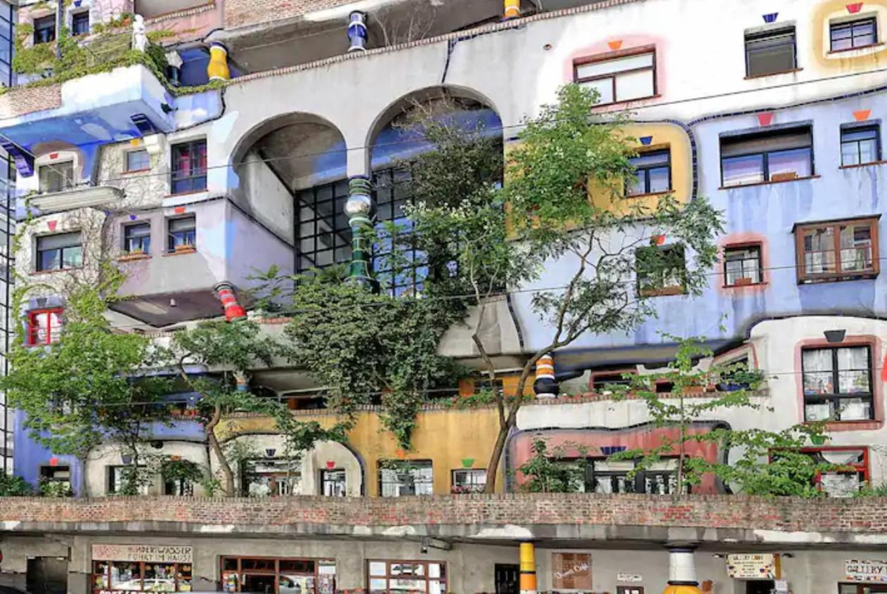 Klimatisiertes, Ruhiges Dachgeschoss Cityapartment Im Zentrum Wiens Exteriér fotografie