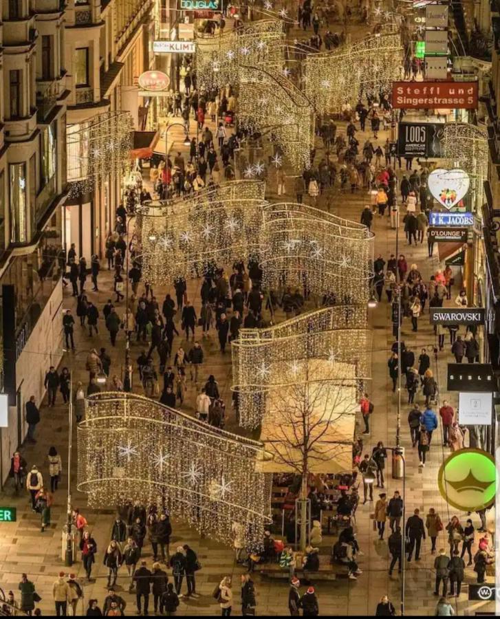 Klimatisiertes, Ruhiges Dachgeschoss Cityapartment Im Zentrum Wiens Exteriér fotografie